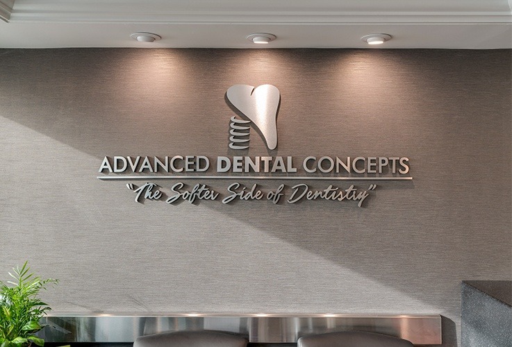 advanced dental concepts sign