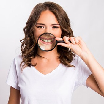 Happy Portage patient smiling after direct bonding 