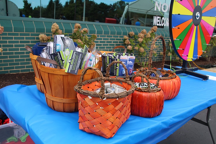 buckets of goodies